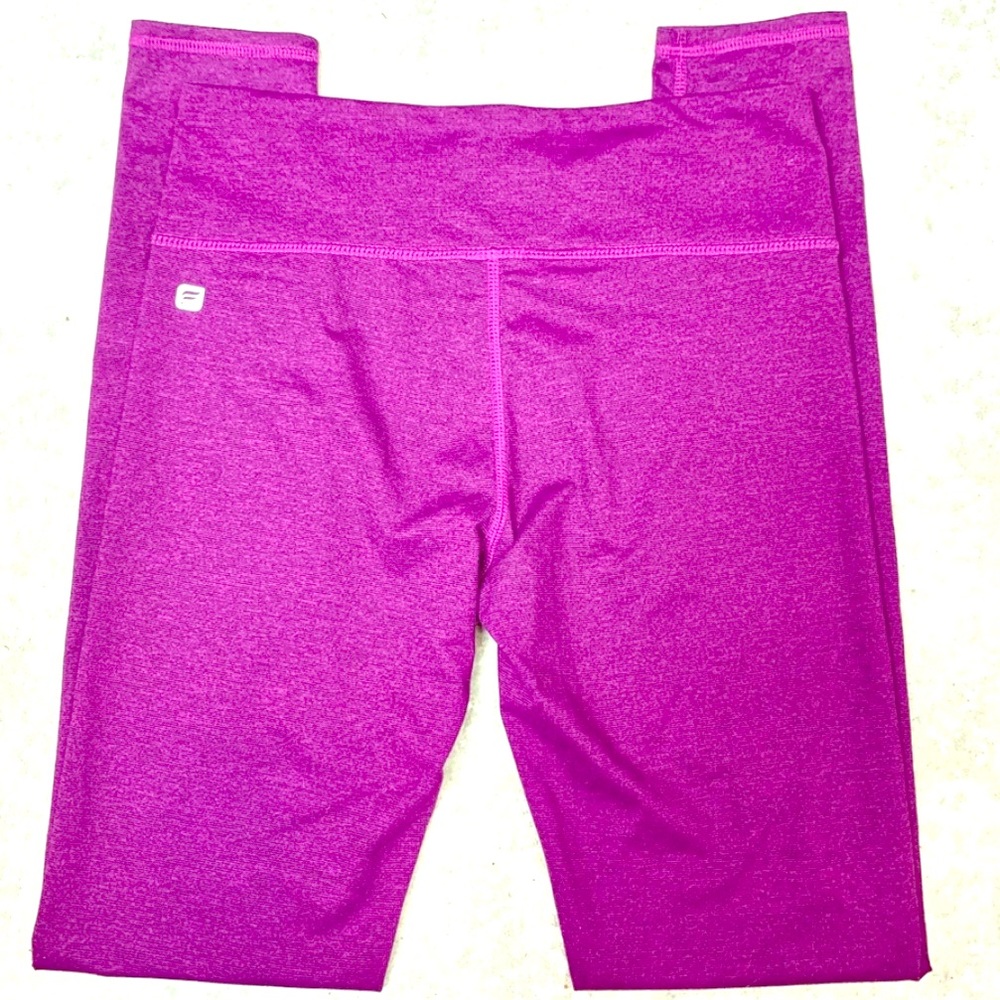 Fabletics Magenta Full Length Leggings